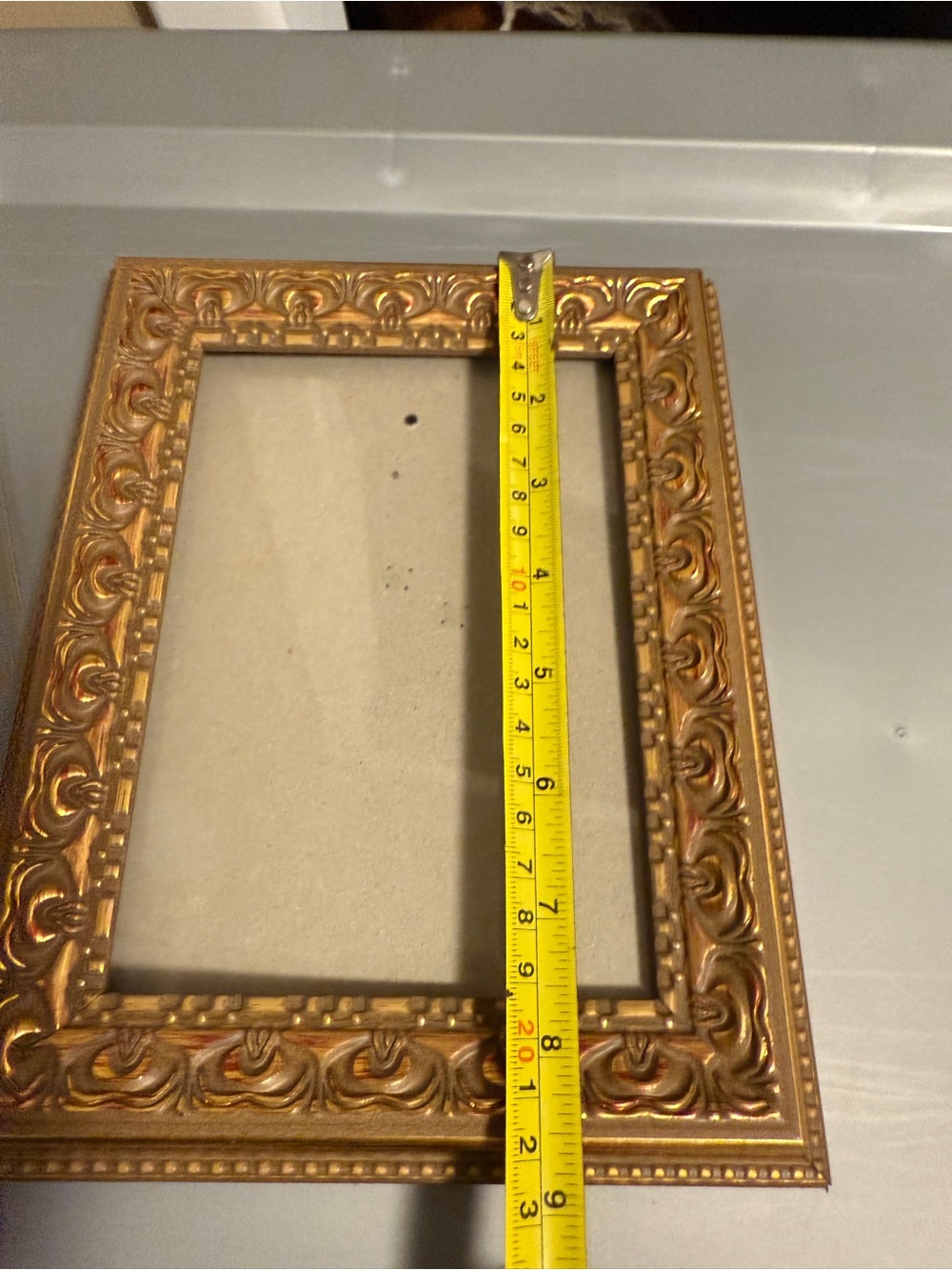 Ornate Gold Picture Frame with Glass – Vintage Style - Picture 15 of 16